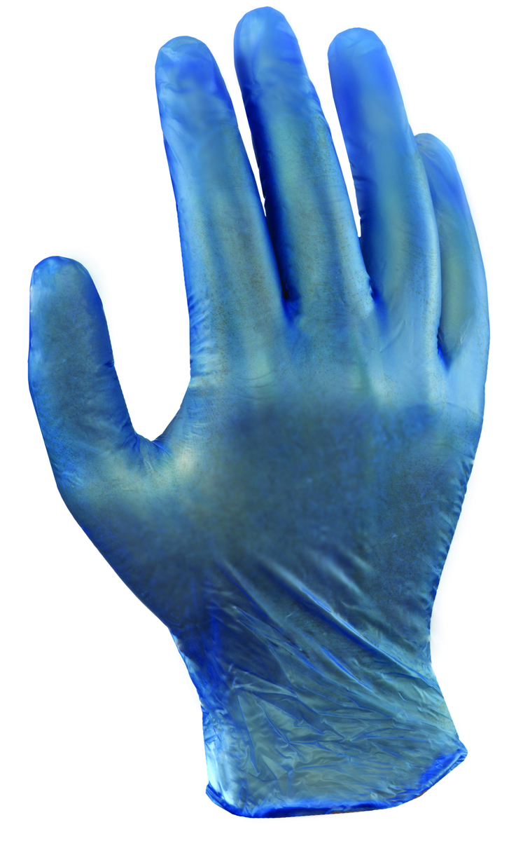 Ansell Medium Blue Dura-Touch® 5 mil PVC Disposable Gloves (Availability restrictions apply.) Ansell Medium Blue Dura-Touch® 5 mil PVC Disposable Gloves (Availability restrictions apply.)