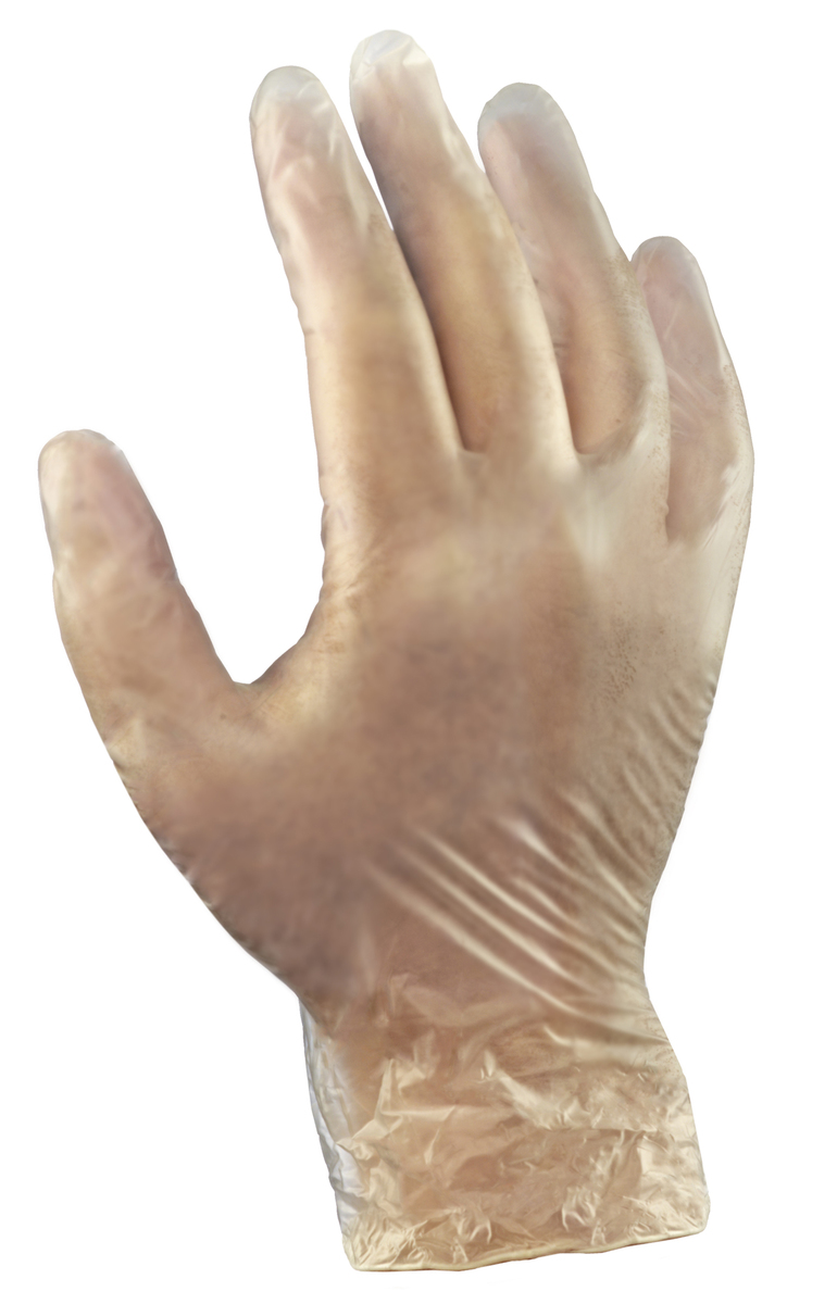 Ansell Large Clear Dura-Touch® 5 mil PVC Disposable Gloves (Availability restrictions apply.) Ansell Large Clear Dura-Touch® 5 mil PVC Disposable Gloves (Availability restrictions apply.)