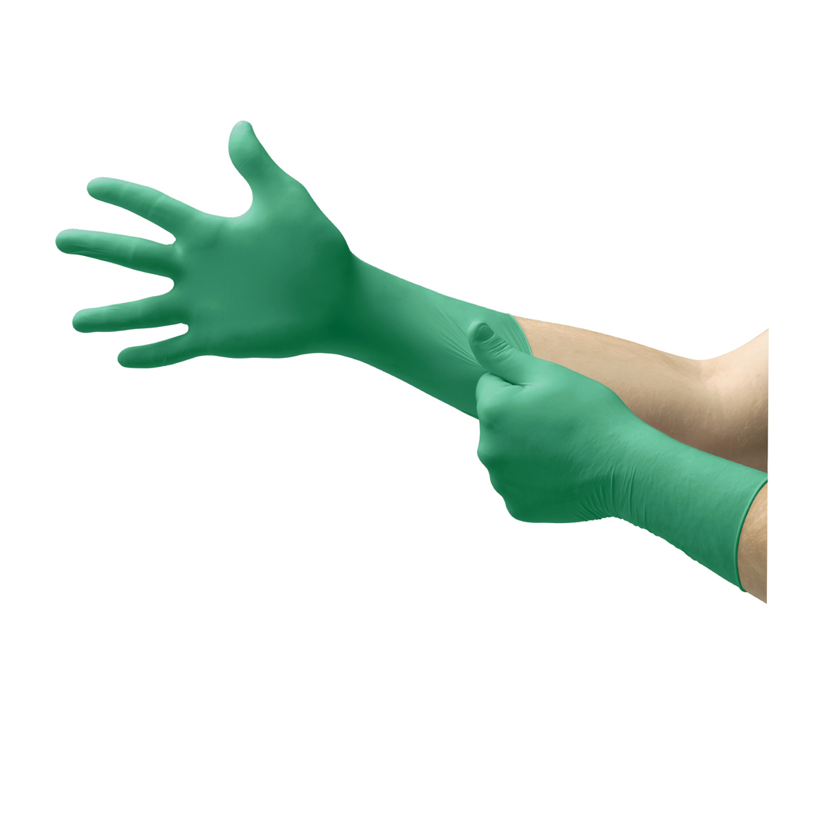 Ansell Size 8.5 Green TouchNTuff® Dermashield® 7 mil Neoprene Disposable Gloves (Availability restrictions apply.)