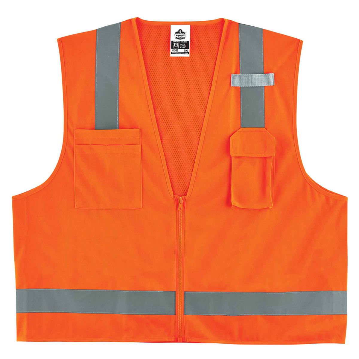 Ergodyne 4X 5X Orange GloWear 8249Z PolyesterPolyest E5724019 for sale online at autumn supply