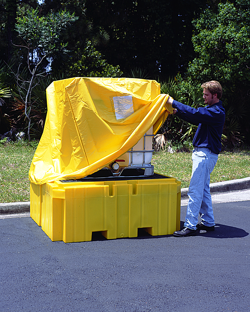 UltraTech 24 X 12 X 8 UltraIBC Spill Pallet Plus Yell U171159 for sale online at autumn supply