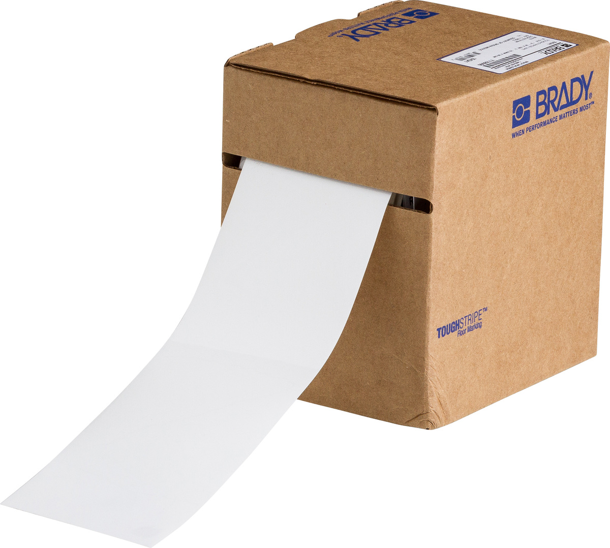 Brady 3 X 100 White Polyester ToughStripe Floor Marki BRD104341 for sale online at autumn supply