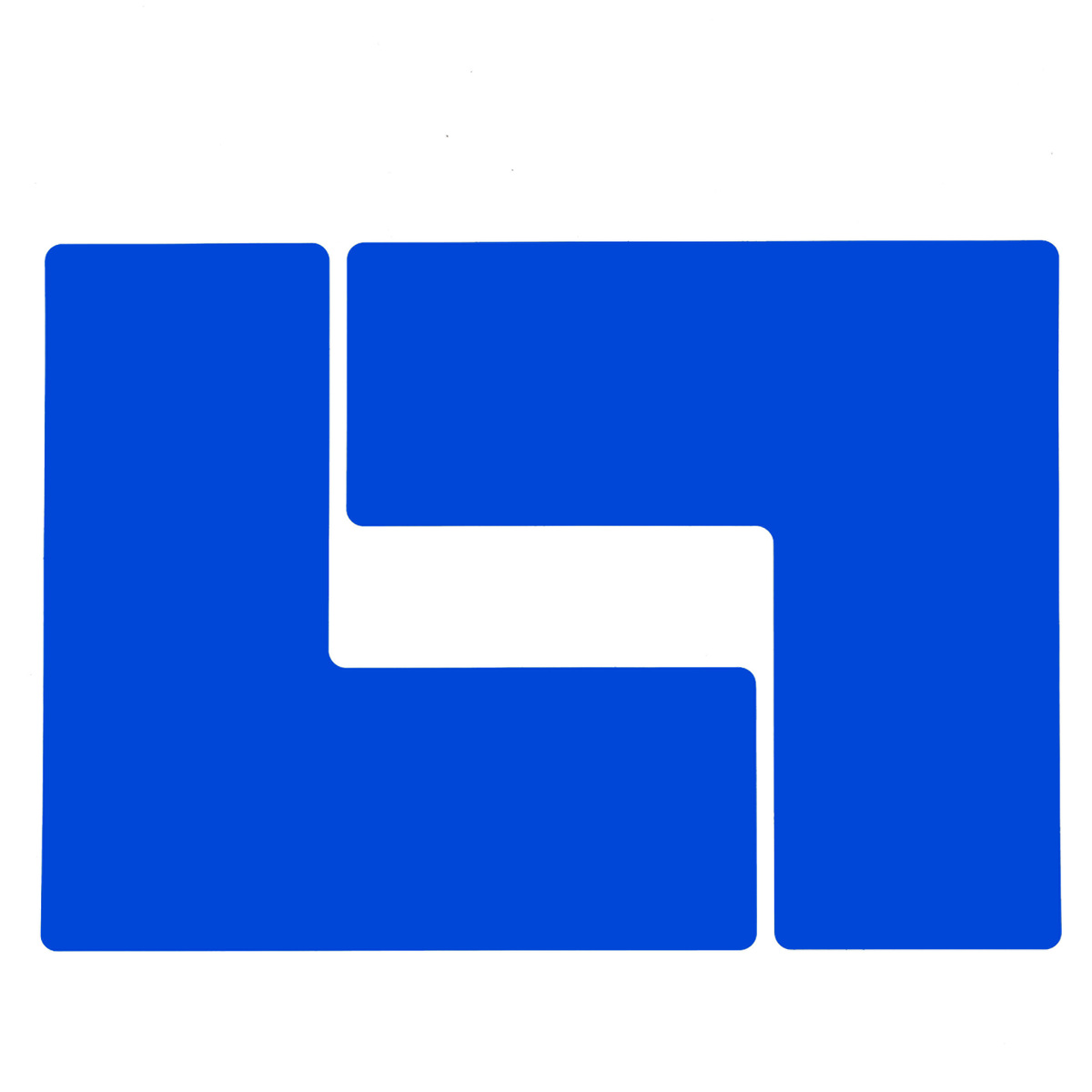 Brady 4 X 10 Blue Polyester ToughStripe Floor Marking BRD104456 for sale online at autumn supply