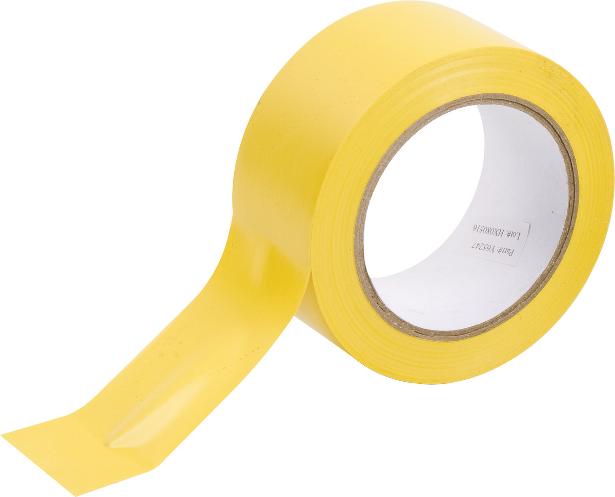Brady 2 X 36 yd Yellow Vinyl Marking Tape BRD58200 for sale online at autumn supply