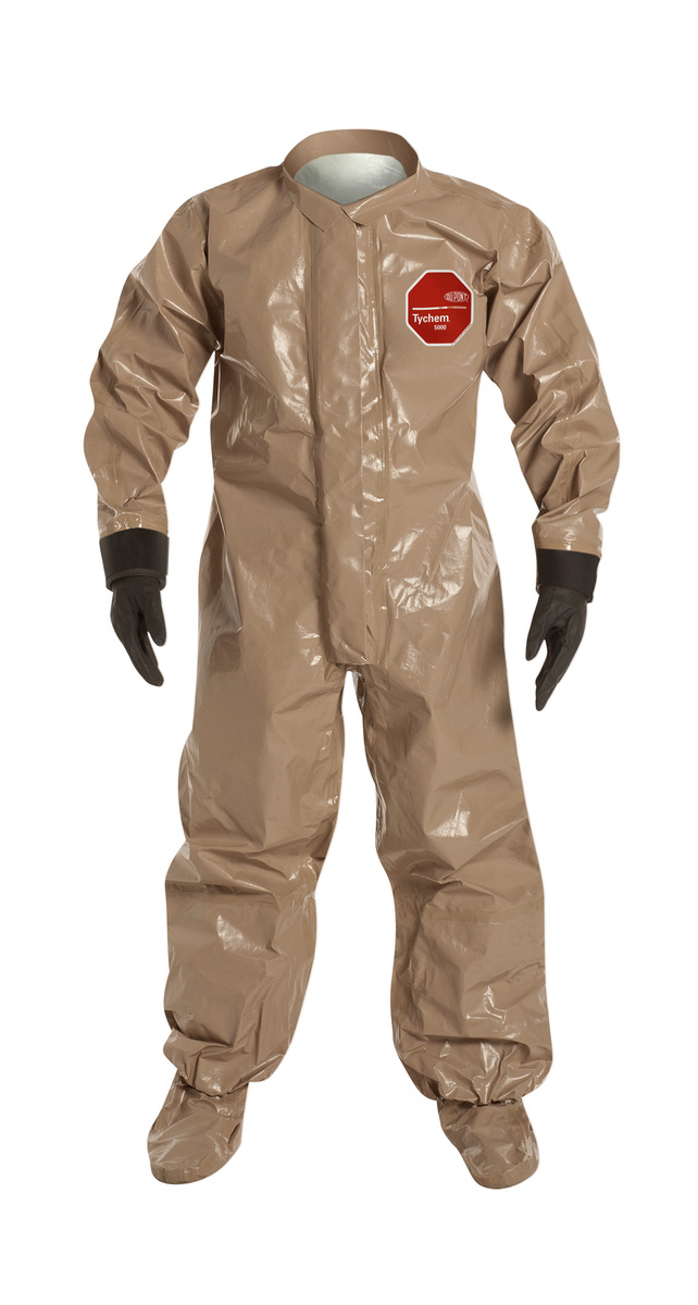 DuPont XLarge Tan Tychem 5000 18 mil Polypropylene Bi DPPC3184TTNXL00 for sale online at autumn supply
