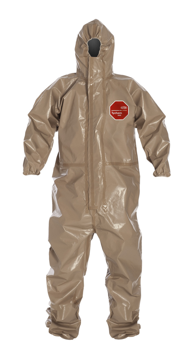 DuPont™ X-Large Tan Tychem® 5000 18 mil Polypropylene Bib Pants/Overalls (Availability restrictions apply.) DuPont™ X-Large Tan Tychem® 5000 18 mil Polypropylene Bib Pants/Overalls (Availability restrictions apply.)
