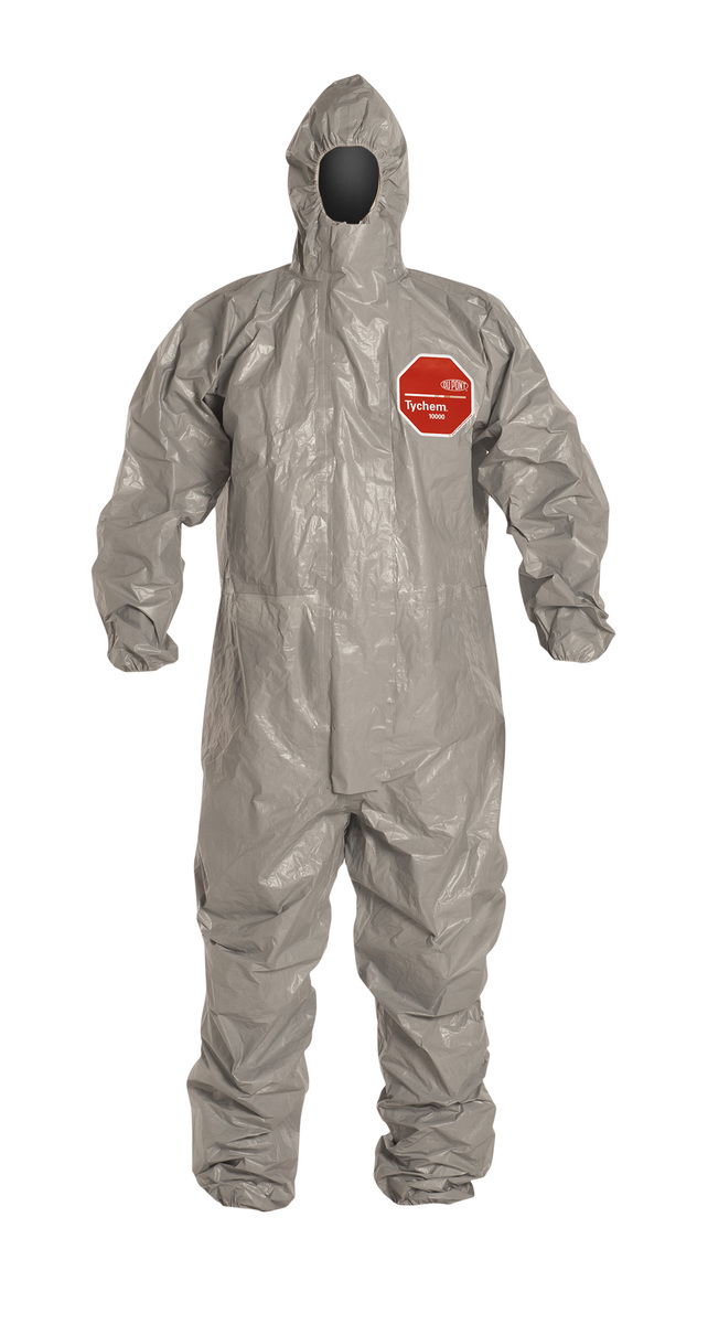 DuPont™ Medium Gray Tychem® 6000 Tyvek® Bib Pants/Overalls (Availability restrictions apply.)