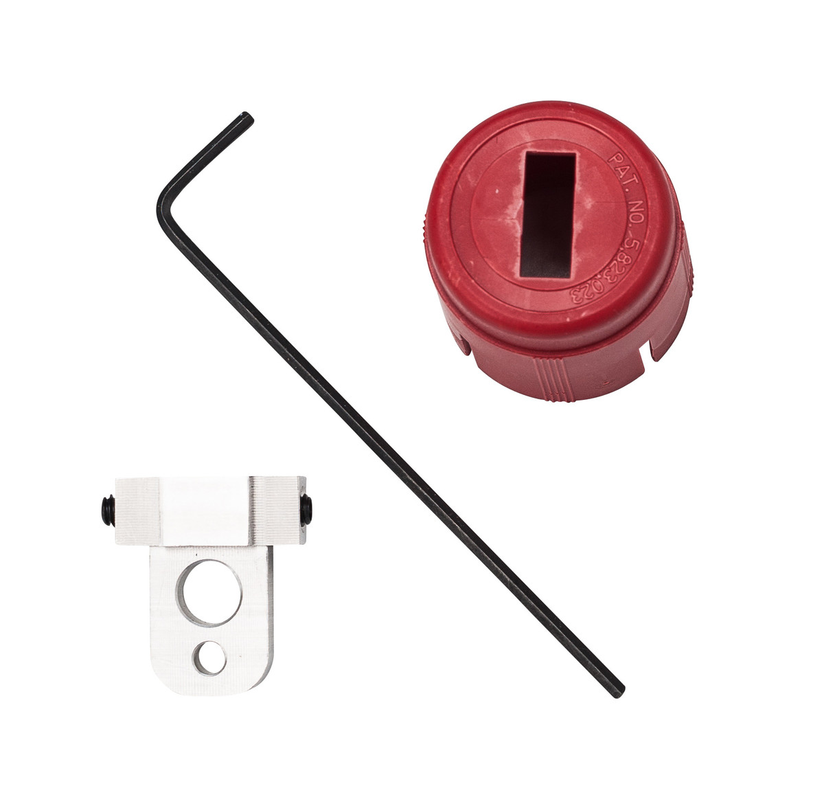 Brady® Red Reinforced Aluminum/Fiberglass/Nylon SMC Lockout Device