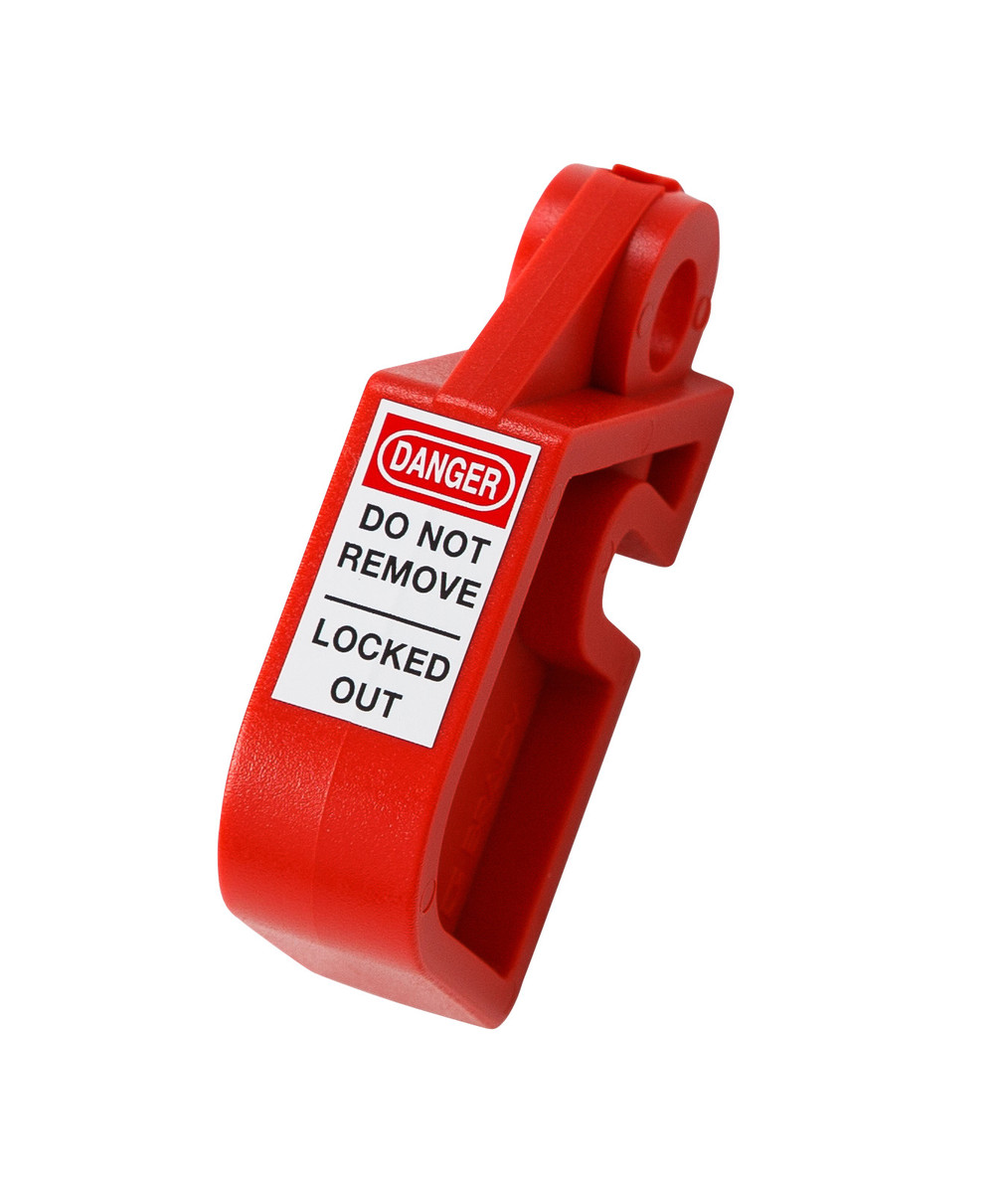 Brady® Red Metal/Nylon Lockout Device