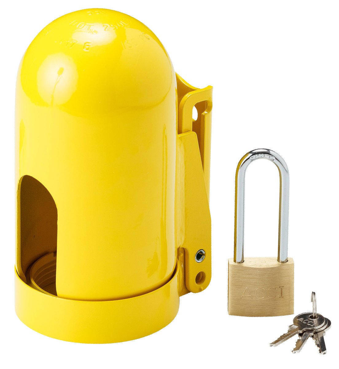 Brady Yellow Steel Snap Cap Lockout Device BRD95138 for sale online at autumn supply