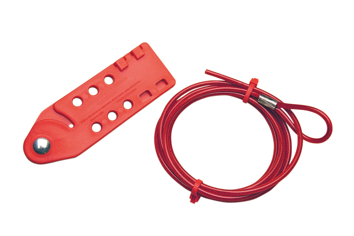 Brady® Red Reinforced Fiberglass/Polyurethane Prinzing® Lockout Device