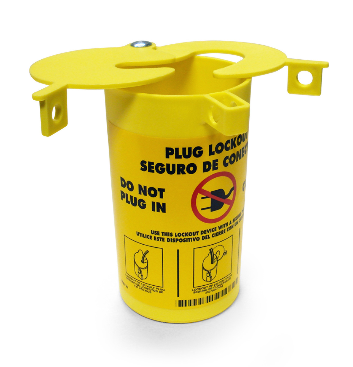 Brady® Yellow Thermoplastic Elastomer Prinzing Lockout Device