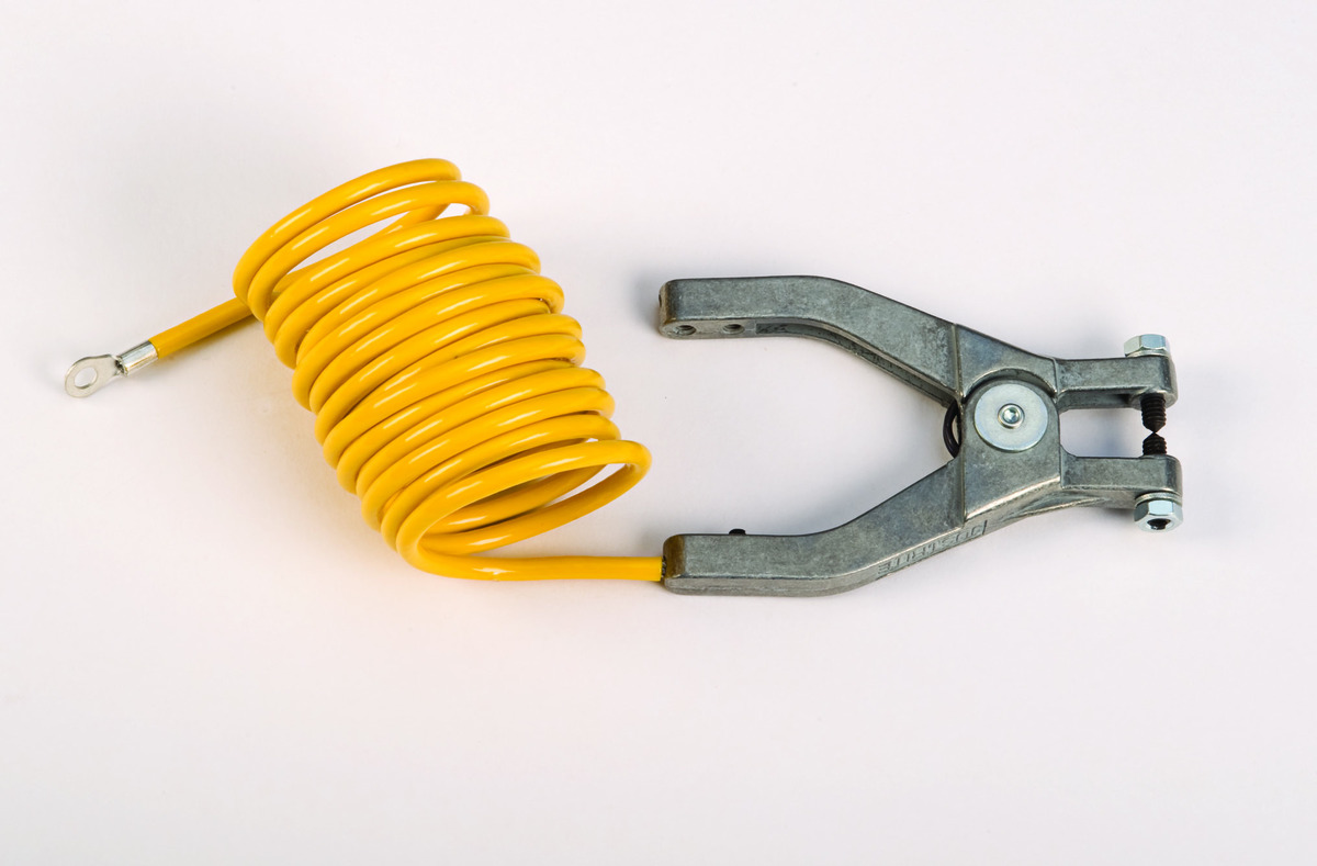 Justrite 10 Vinyl Coated Grounding Insulated AntiStat JTR08497 for sale online at autumn supply