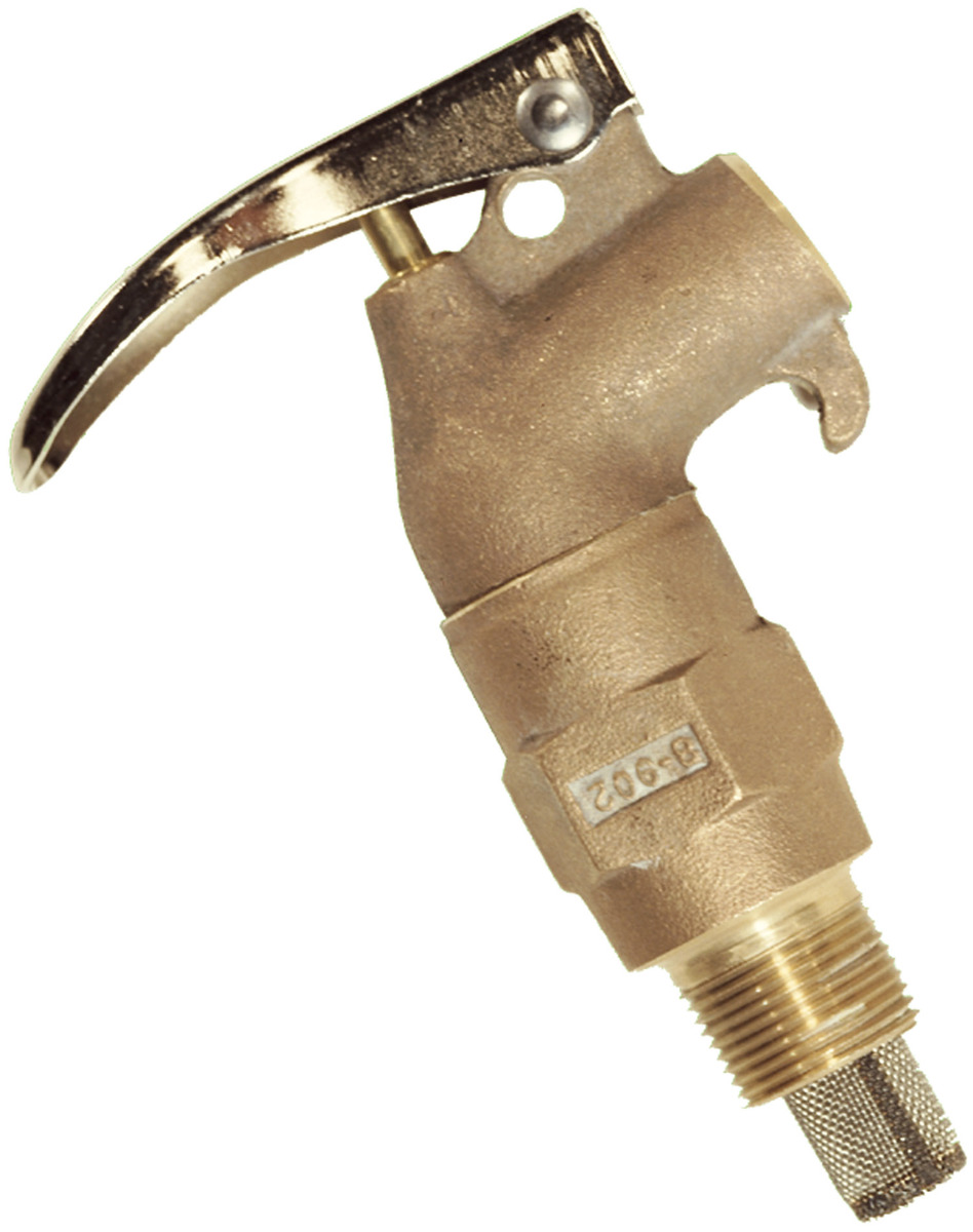 Justrite 34 Brass Rigid Safety Drum Faucet With 1316 JTR08902 for sale online at autumn supply