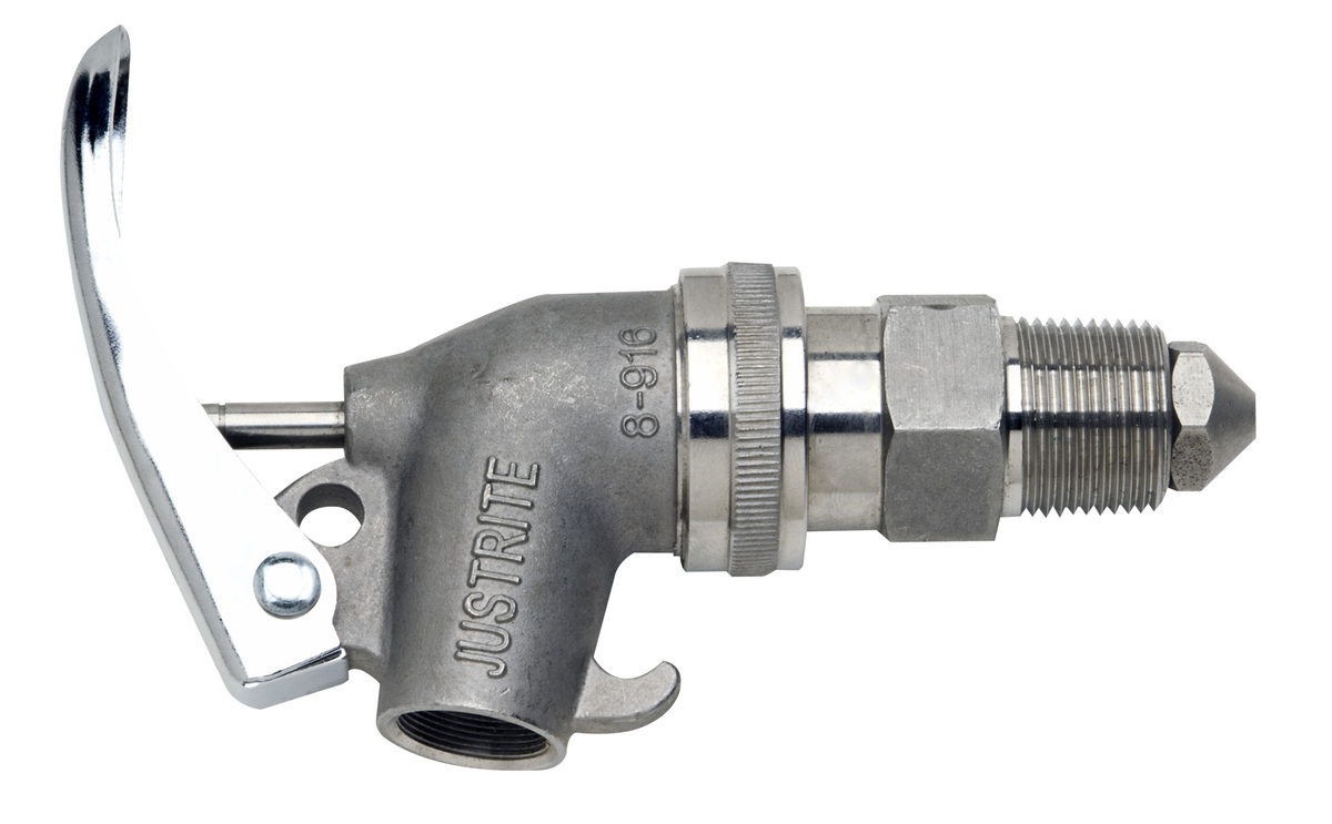Justrite 34 Stainless Steel Adjustable Safety Drum Fa JTR08916 for sale online at autumn supply