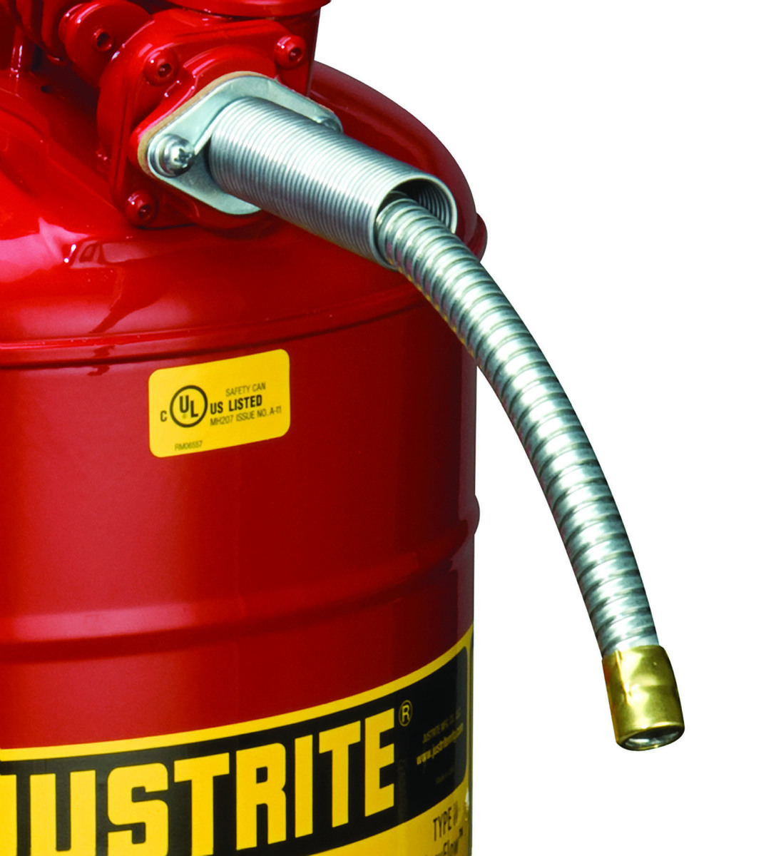 Justrite 58 X 9 Silver Stainless Steel Flexible Hose JTR11078 for sale online at autumn supply