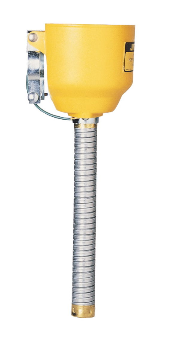 Justrite 1 X 14 Yellow Polyethylene BoltOn Funnel Wit JTR11089 for sale online at autumn supply