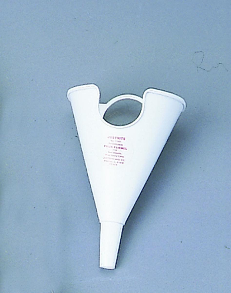 Justrite 34 X 6 White Polyethylene Pour Funnel For Us JTR11201 for sale online at autumn supply