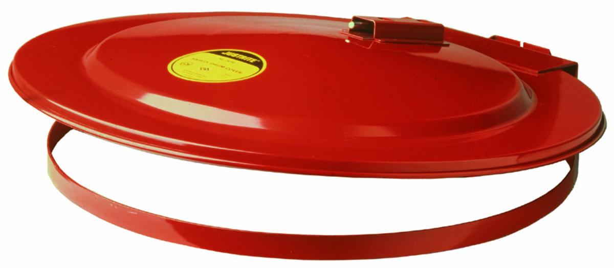 Justrite 18 38 Red Steel SelfClosing Drum Cover With JTR26730 for sale online at autumn supply