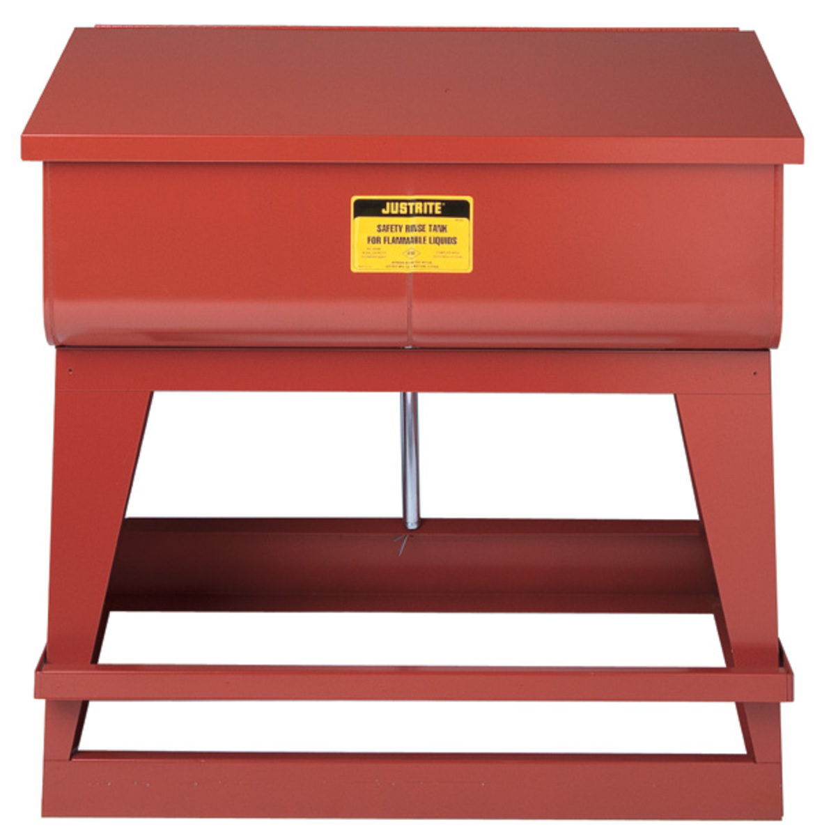 Justrite 22 Gallon Red Galvanized Steel Floor Standin JTR27220 for sale online at autumn supply