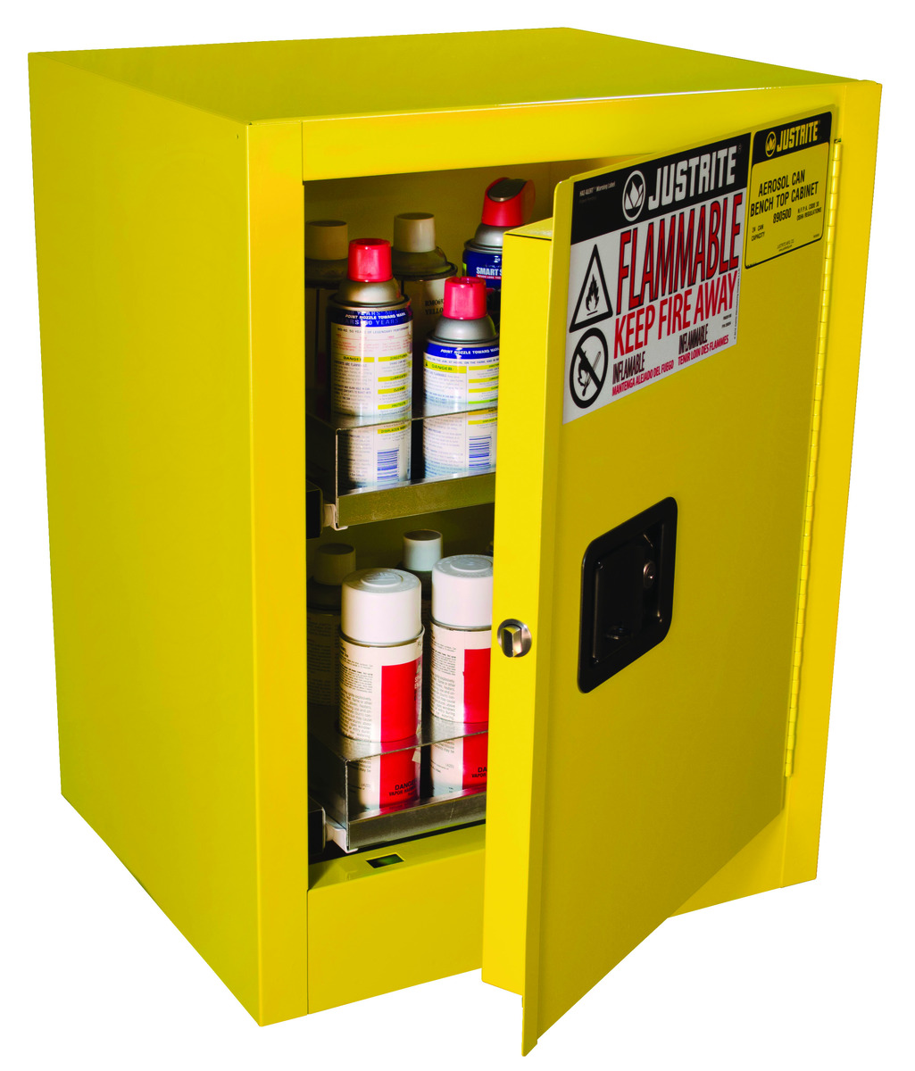 Justrite 21 X 27 X 18 Yellow SureGrip EX 18 Gauge Col JTR890500 for sale online at autumn supply