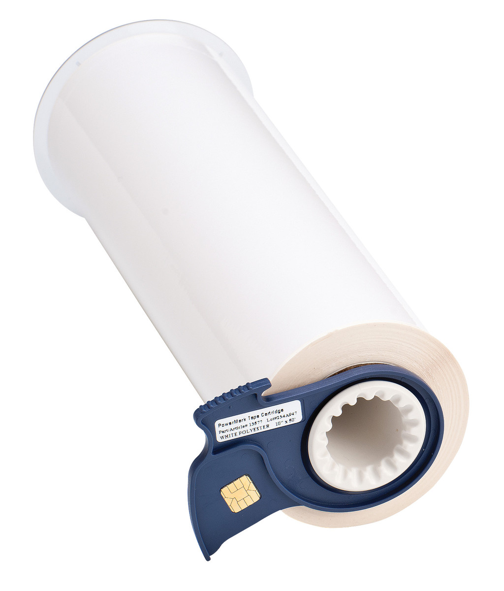 Brady 10 X 50 White BBP85 Polyester Label BRD13577 for sale online at autumn supply