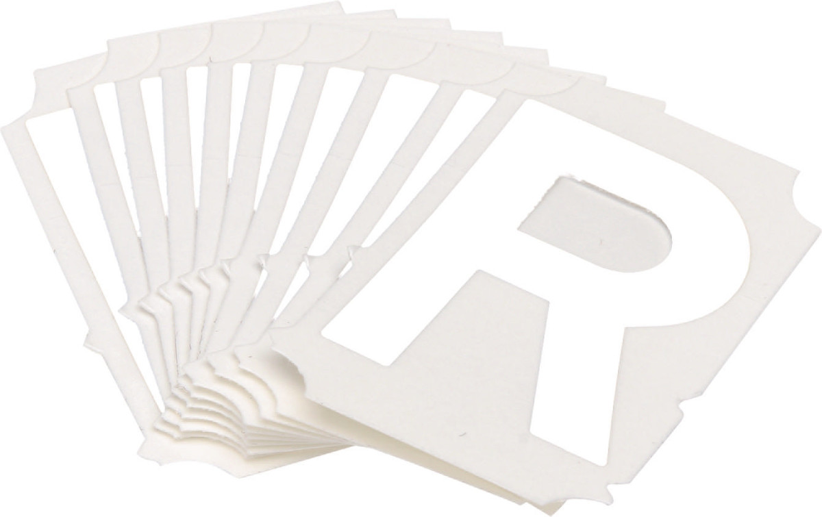 Brady 2 White QuikAlign Vinyl Label R BRD50827 for sale online at autumn supply