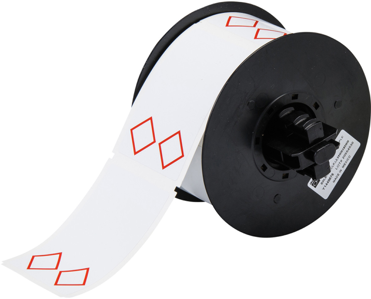 Brady 2.17 X 3 720 RedWhite B30 Vinyl Label BRDB302607569CL for sale online at autumn supply