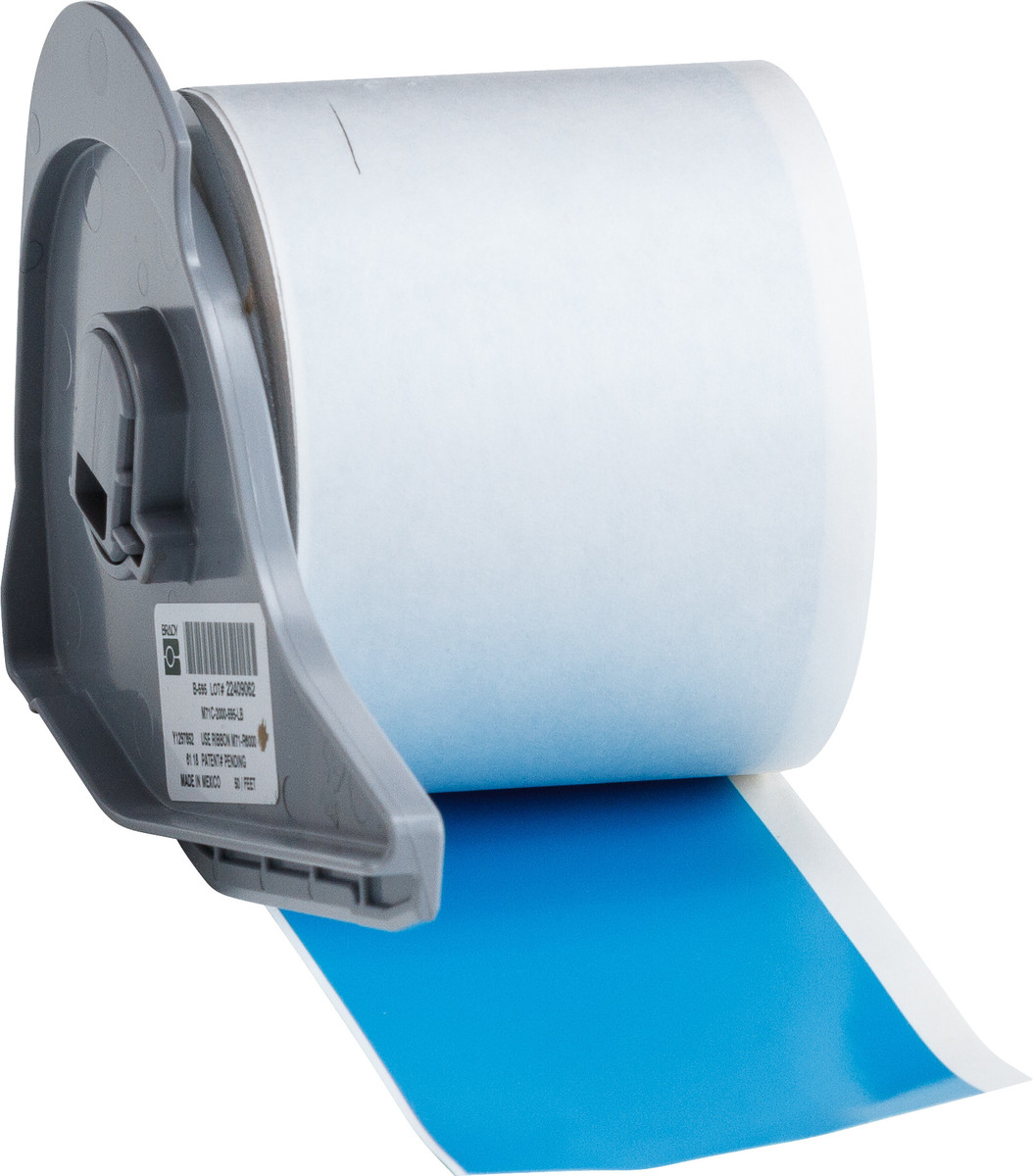 Brady 2 X 50 Light Blue BMP71 Vinyl Label BRD142377 for sale online at autumn supply