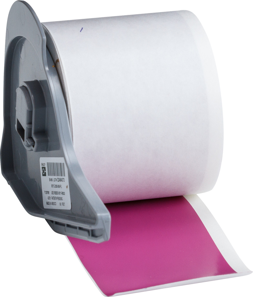 Brady 2 X 50 Purple BMP71 Vinyl Label BRD142361 for sale online at autumn supply