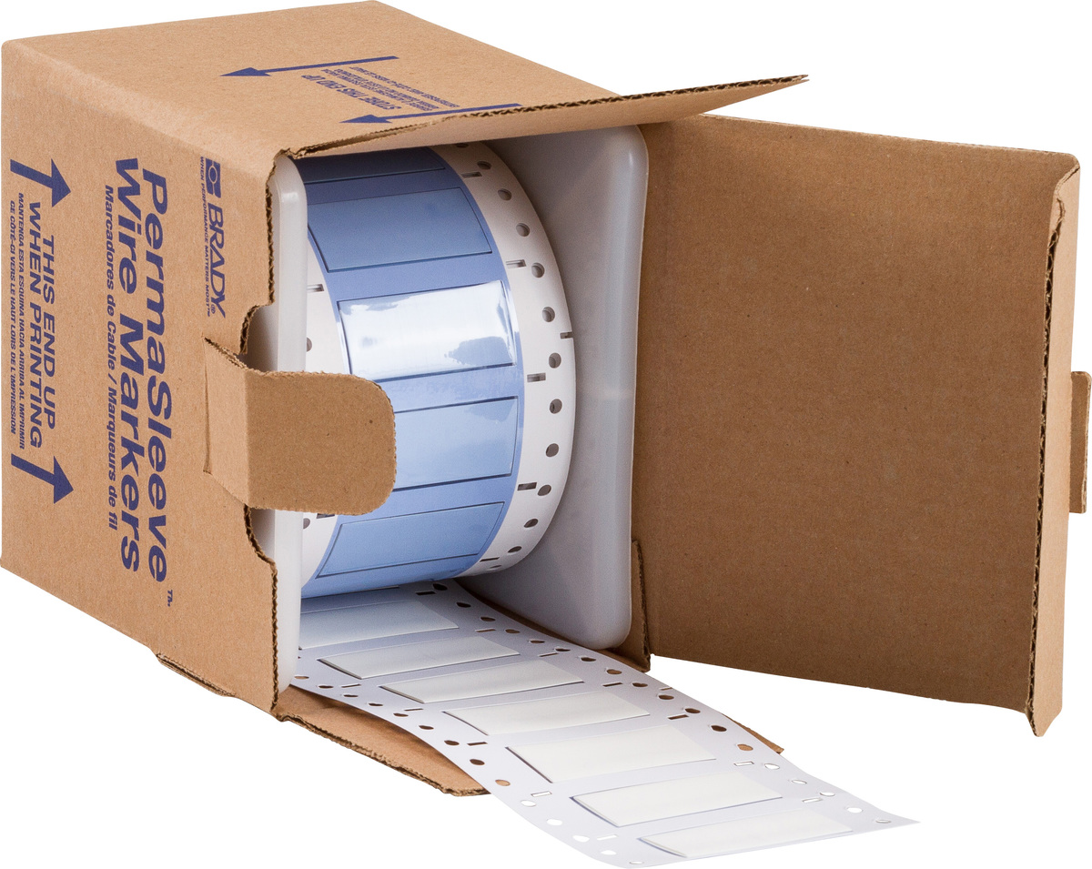 Brady 12 X 2 White PermaSleeve Polyolefin Heat Shrink BRD32147 for sale online at autumn supply