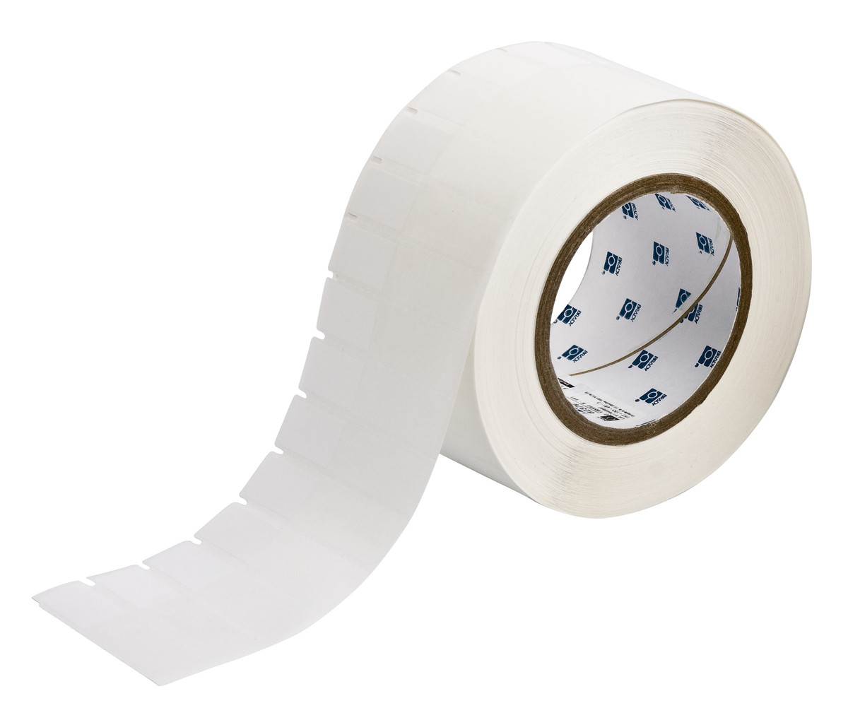 Brady 1 X 2 58 ClearWhite Polyester Label BRD62379 for sale online at autumn supply