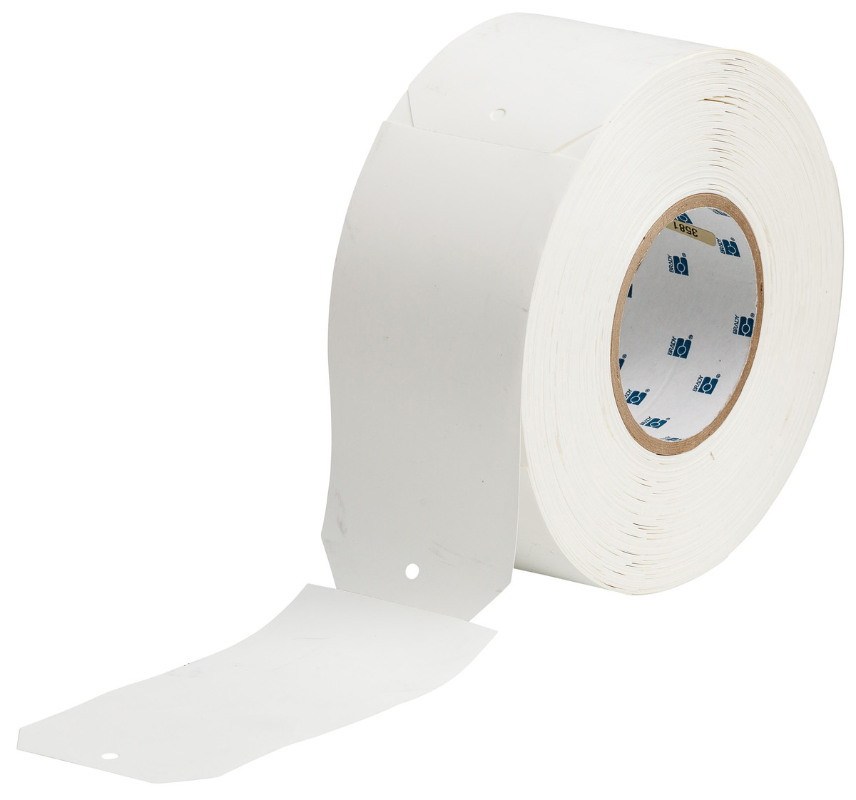 Brady 6 X 3 White Polyethylene Tag BRD20499 for sale online at autumn supply