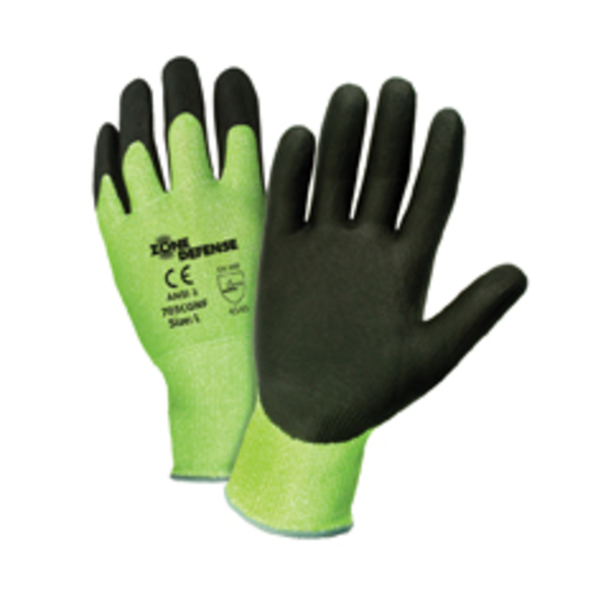 PIP® Large Zone Defense® 10 Gauge High Performance Polyethylene Cut Resistant Gloves With Nitrile Coating