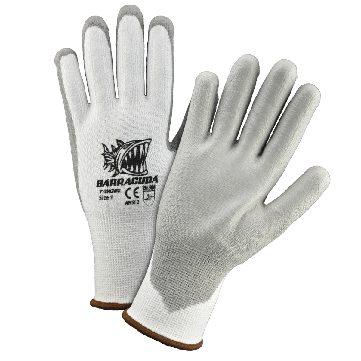 PIP® 2X Barracuda® 13 Gauge High Performance Polyethylene And Nylon Cut Resistant Gloves With Polyurethane Coating