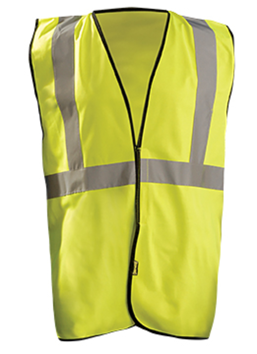 OccuNomix Large XLarge HiViz Yellow Polyester Vest OCCG-YL/XL for sale online at autumn supply