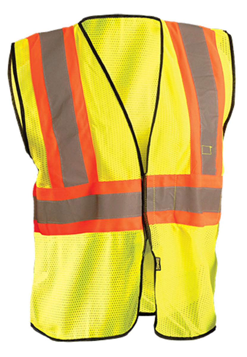 OccuNomix Large XLarge HiViz Yellow MeshPolyester Tw OCCGC2T-YL/XL for sale online at autumn supply