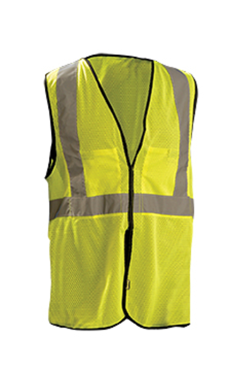 OccuNomix 4X - 5X Hi-Viz Yellow Mesh/Polyester Break-Away Vest