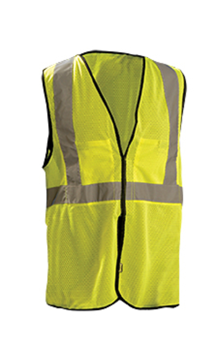 OccuNomix HiViz Yellow MeshPolyester BreakAway Vest OCCGCB-Y4/5X for sale online at autumn supply