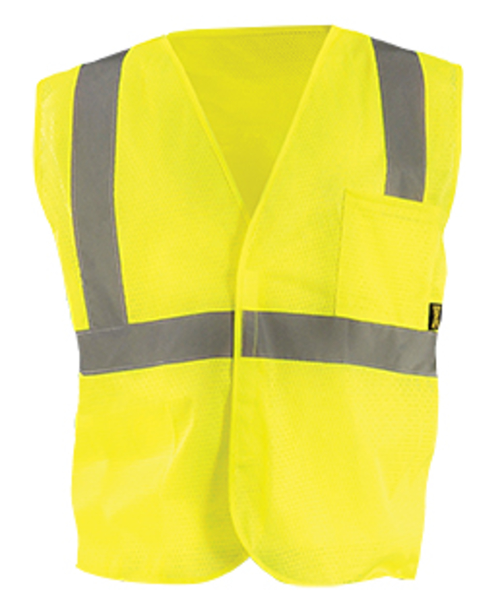 OccuNomix 3X Hi-Viz Yellow Mesh/Polyester Vest
