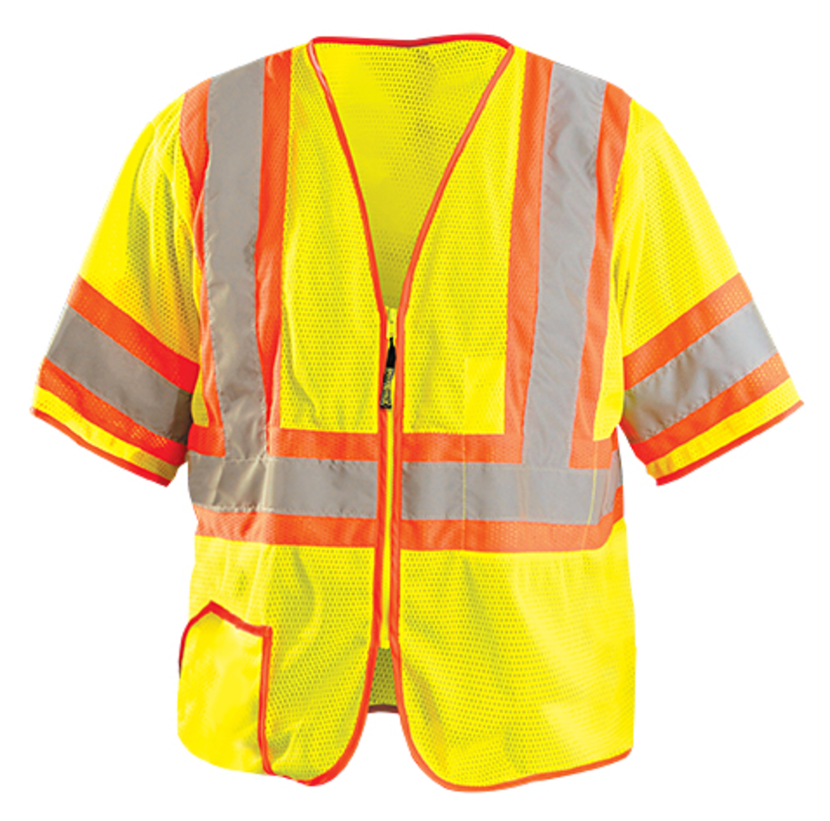 OccuNomix X-Large Hi-Viz Yellow Mesh/Polyester Vest
