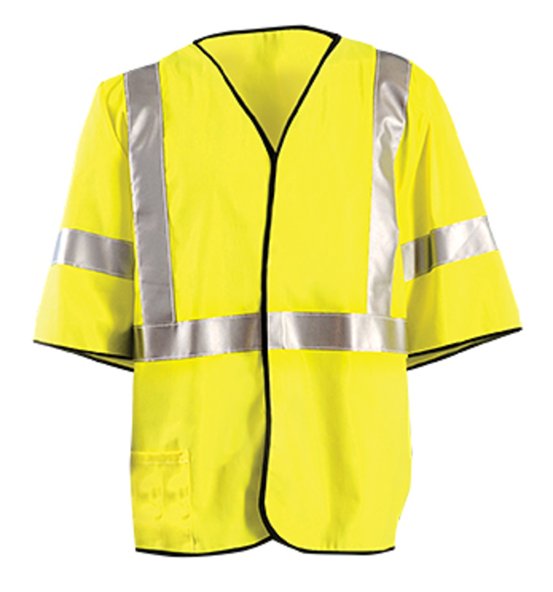 OccuNomix X-Large Hi-Viz Yellow Cotton/Polyester Vest OccuNomix X-Large Hi-Viz Yellow Cotton/Polyester Vest