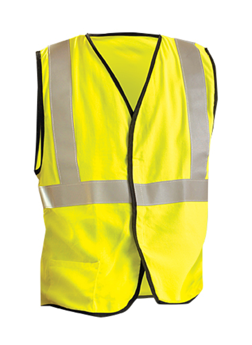 OccuNomix 3X HiViz Yellow AramidModacrylic Solid Vest OCCSSG/FR-Y3X for sale online at autumn supply