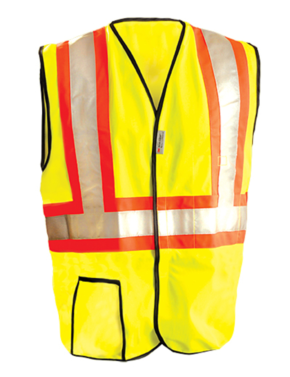OccuNomix 3X HiViz Yellow Polyester Vest OCCSSG2T-Y3X for sale online at autumn supply