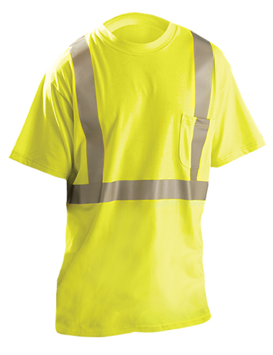OccuNomix 4X Hi-Viz Yellow Cotton/Modacrylic/Polyester T-Shirt OccuNomix 4X Hi-Viz Yellow Cotton/Modacrylic/Polyester T-Shirt