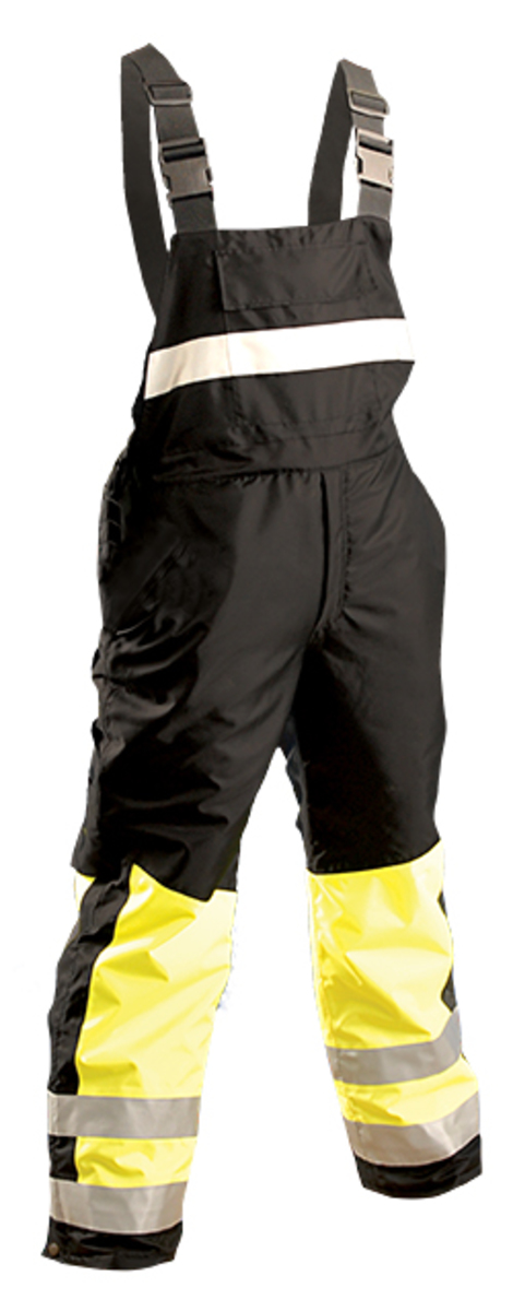 OccuNomix 4X Hi-Viz Yellow Polyester Bib Pants