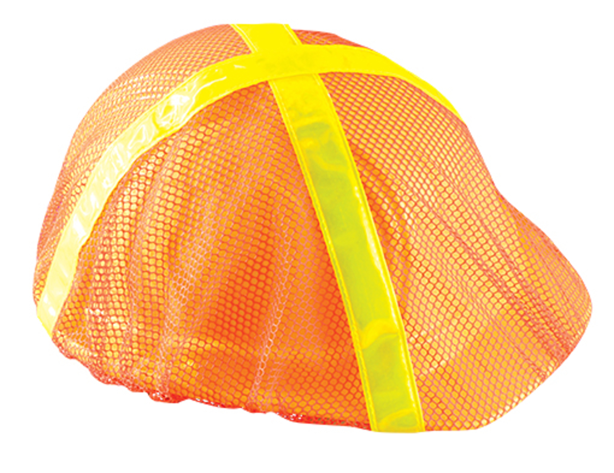 OccuNomix Orange Polyester Hard Hat Cover OCCV896-RO for sale online at autumn supply