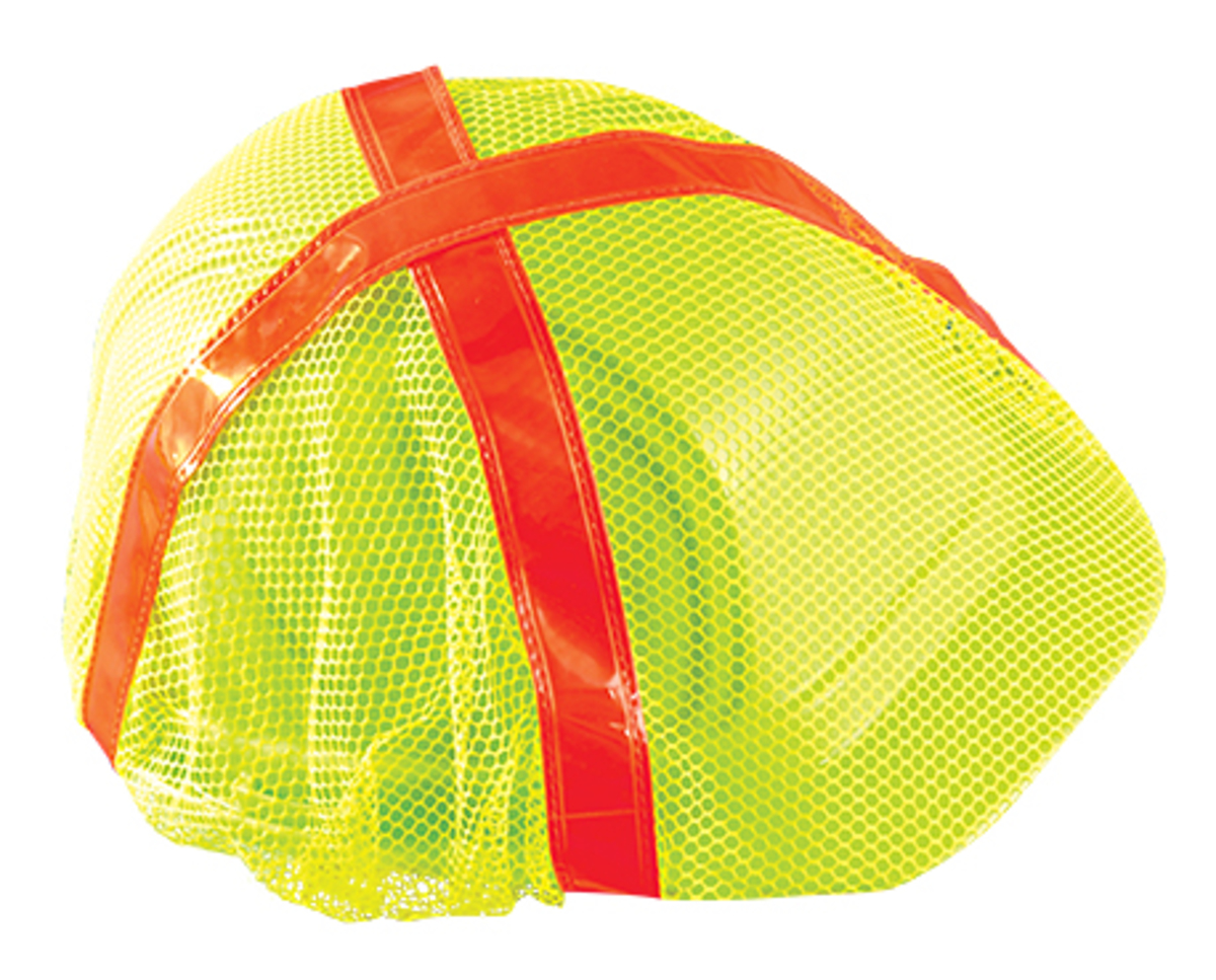 OccuNomix Yellow Polyester Hard Hat Cover OCCV896-RY for sale online at autumn supply