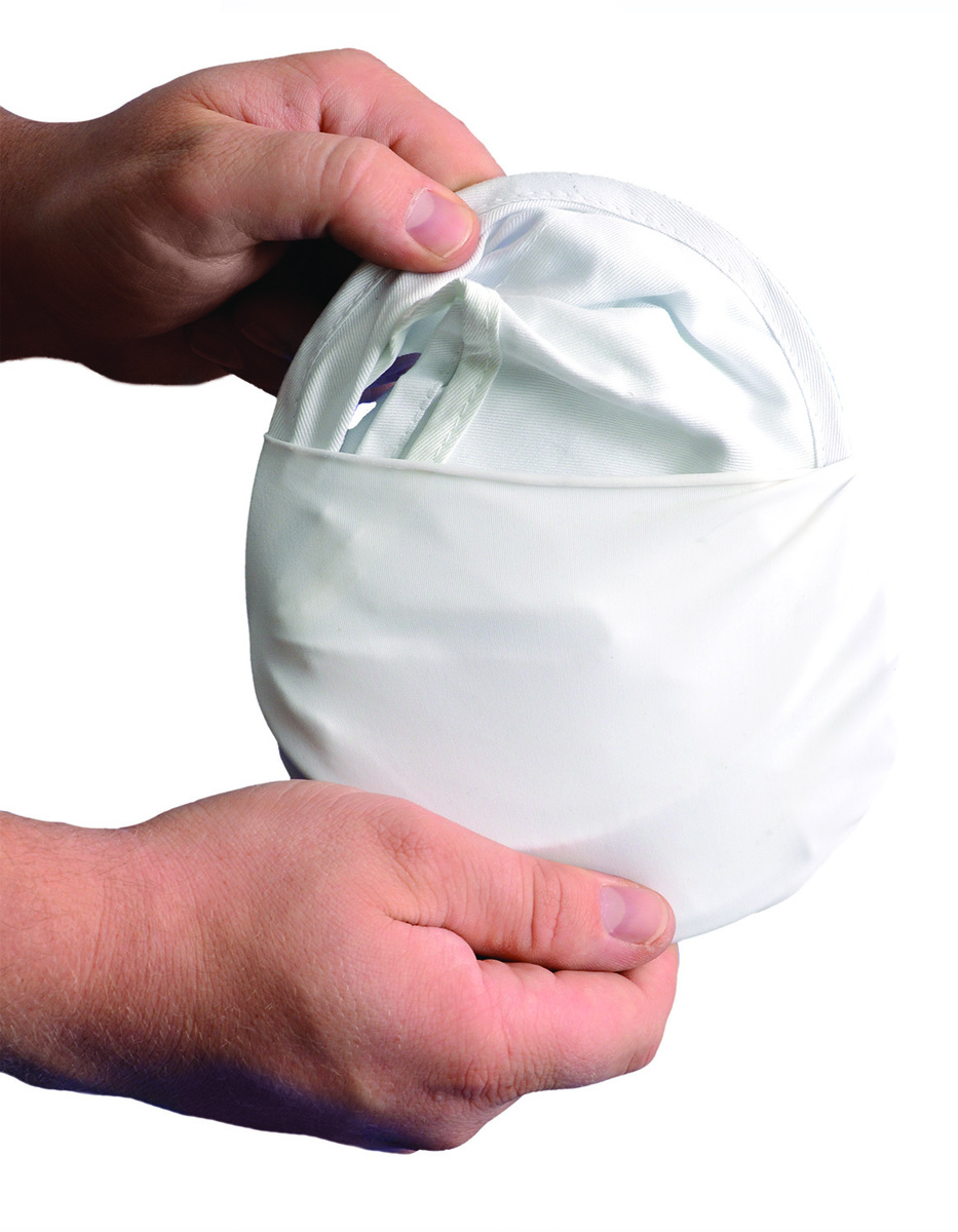 OccuNomix White CottonTwill Hard Hat Shade Neck Prote OCC899-008 for sale online at autumn supply