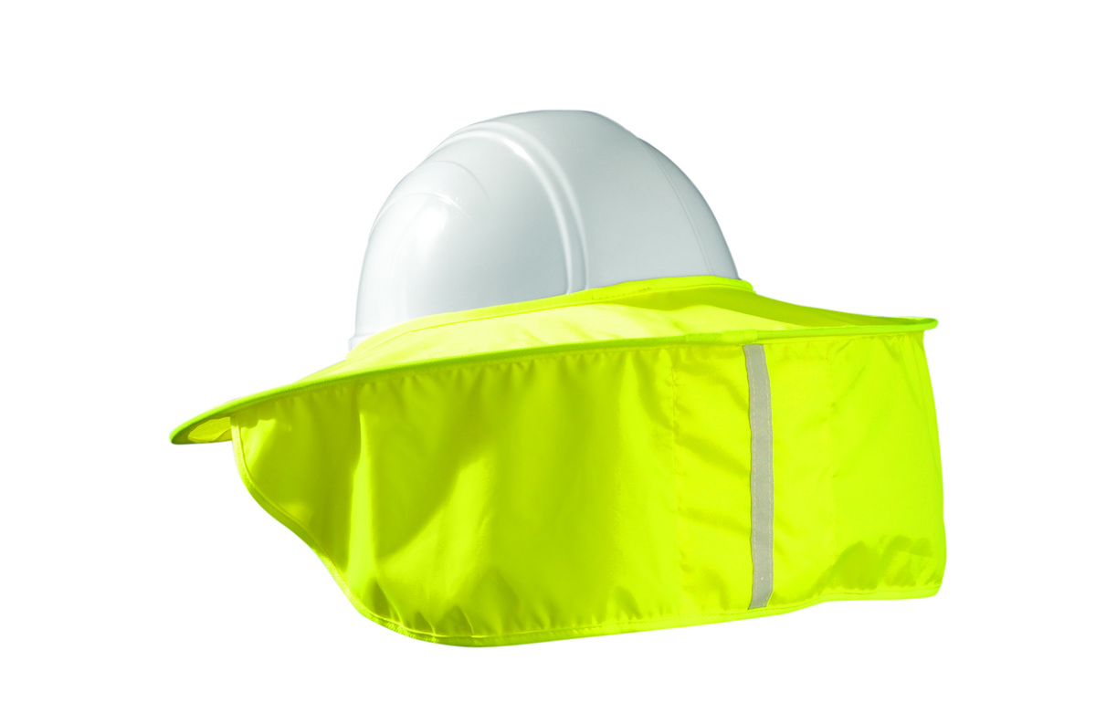 OccuNomix Yellow Polyester Hard Hat Shade Neck Protector